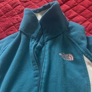 The North Face Adult Teal Fleece Jacket